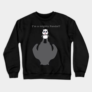 mighty little panda Crewneck Sweatshirt